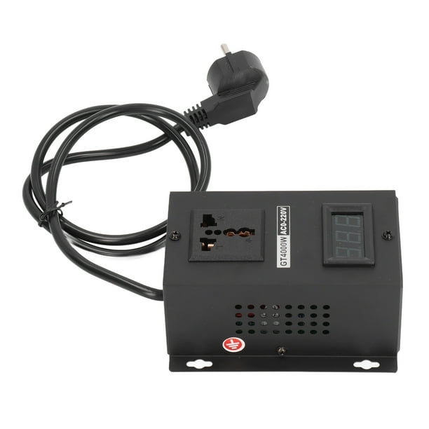 Regulador De Voltaje, Ajuste Continuo Amplia Aplicación Enchufe UE AC 220V Controlador SCR Para Temperatura