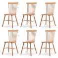 thumbnail image 4 of Dycanpo Dining Chairs Set of 4, Kitchen/Dining Room Wooden Chairs with Mid Century Modern,18'', 4 of 8