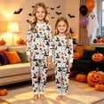 thumbnail image 4 of 2026 Matching Family Halloween Pajamas Set, Fall Sleepwear, Ghost & Pumpkin Printed Holiday Sleepwear, Soft Loungewear PJs Outfit, 4 of 5