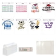 thumbnail image 2 of Binwennn Christmas Ornament Small Christmas Ornament And Teal Christmas Decorations Graduation Clip Ornaments For Gifting Banknotes Checks With Cover Ornaments (8 Pack) (Banknotes Not, 2 of 7