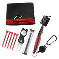 thumbnail image 1 of de limpieza para palos de Golf, herramienta de reparación, regalo profesional para golfistas, cepillo limpiador para palos de Golf, toalla de Golf Rojo, 1 of 8