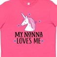 thumbnail image 4 of Inktastic My Nonna Loves Me Unicorn Youth T-Shirt, 4 of 5