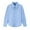 Blue, variant on WOYY Toddler Boys Dress Shirt Solid Long Sleeve Button Up Shirt Classic School Shirt Top