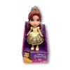 Disney Princess Cute Mini Poseable 3 inch Doll Beauty and the Beast Belle Yellow, for Children Ages 3+