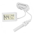 thumbnail image 3 of Reptile Thermometer Hygrometer,LCD Digital Temperature Humidity Temperature Humidity Meter Thermometer Hygrometer Professional Grade, 3 of 9