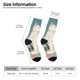 thumbnail image 2 of Fotbe Celestial Cat And Flowers Calcetas Largas con Estampado para Hombre y Mujer – Calcetas de Compresión Transpirables y Elásticas, Viajar y Uso Diario Talla 5-11, 2 of 6