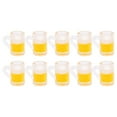 thumbnail image 6 of Nehlobo 10pcs 1:12 Dollhouse Beer Mug Model Miniature Bar Beer Cup Toy Decoration Accessory, 6 of 8