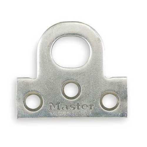 Padlock Eye, Fixed, Steel, Zinc Plated, PK2