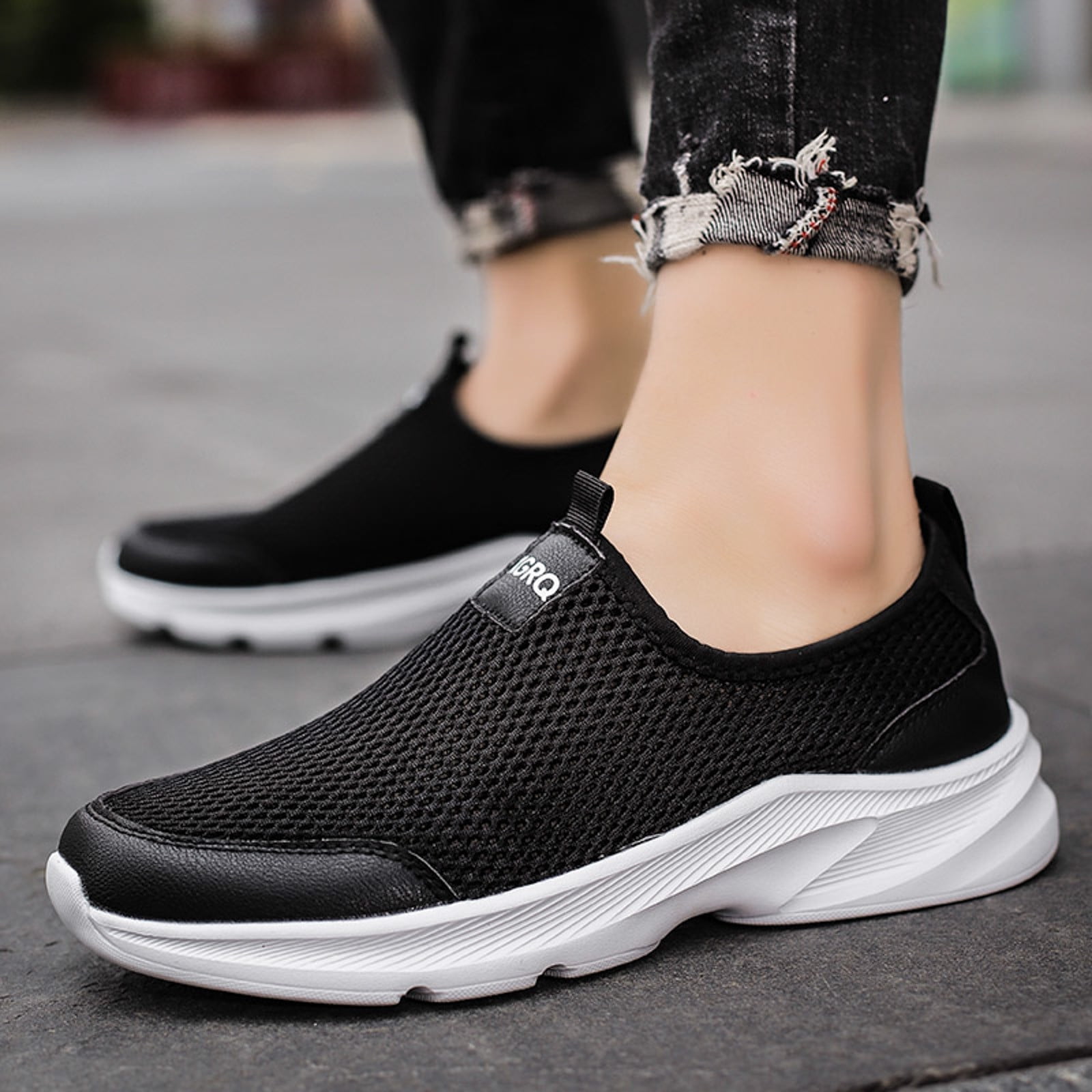 Men's Slip On Sneakers Under $20 Men Sports Shoes Fashionable