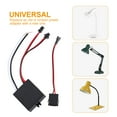 thumbnail image 4 of 1 Set Desk Lamp Adapter USB Adapter Professional Table Light Charger (Black), 4 of 6