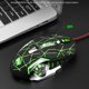 thumbnail image 2 of Ratón para juegos con cable, botón mecánico retroiluminado, ratón para ordenador portátil, Usb, Rgb, retroiluminado, 2 of 5