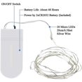 thumbnail image 2 of Led String Lights 15 Pack, 2m 20 Led Fairy Lights Battery Operated, Copper Wire Light (blue), 2 of 5