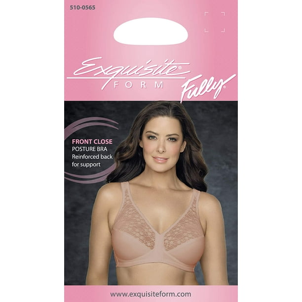 EXQUISITE FORM 9600565 Fully Full-Coverage Posture Bra, Wire-Free