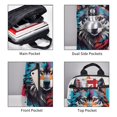 thumbnail image 3 of Fotbe Tie-Dye Wolf Head Mochila Ligera para Hombres y Mujeres - Duradera y Resistente al Agua, Ideal para Escuela, Trabajo, Viajes y Uso Diario, 3 of 7