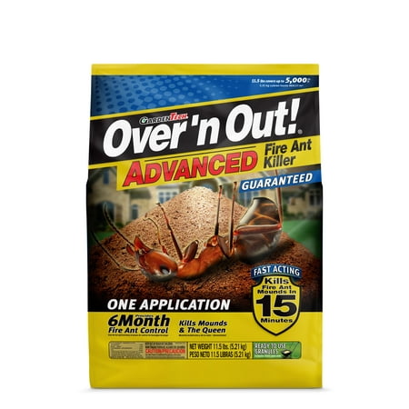 Over 'n Out Advanced Fire Ant Killer Ready to Use Granules, 11.5