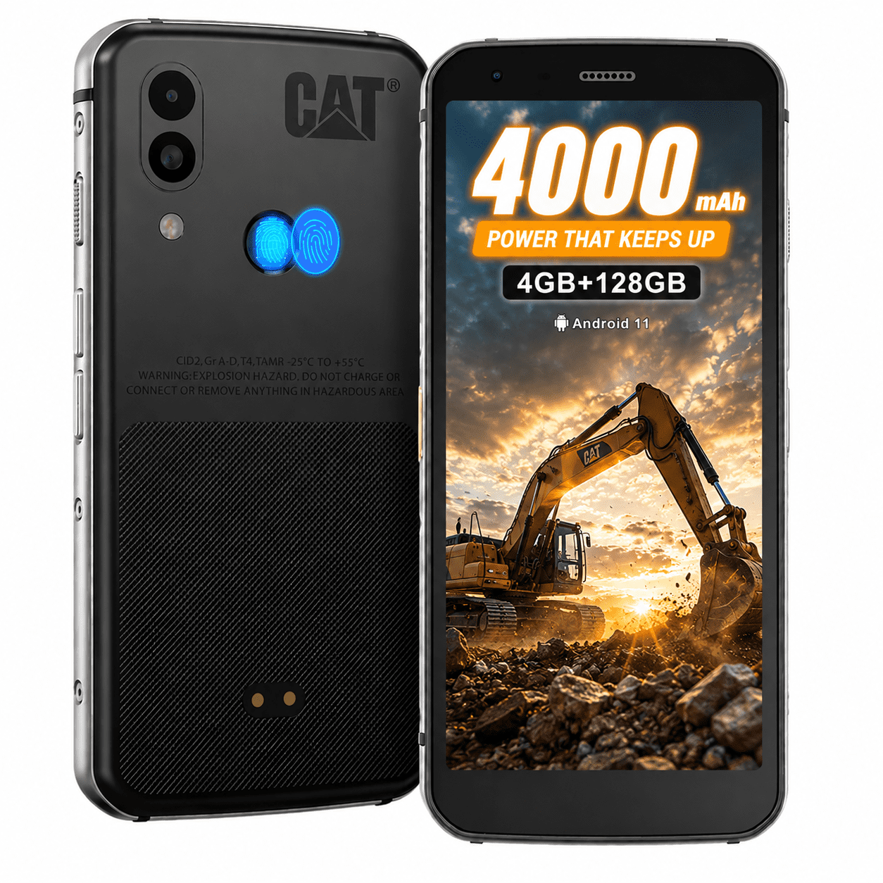 Unihertz Jelly 2 Smallest Android 11 4G Unlocked Smartphone 6GB