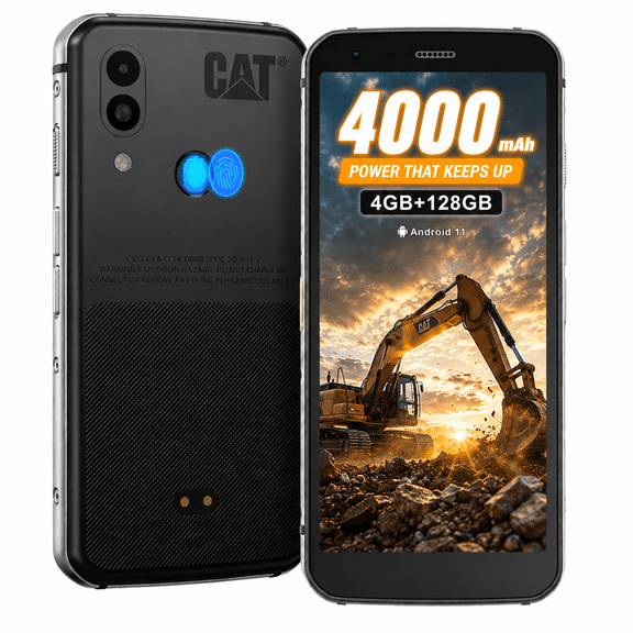 New CAT S62 Rugged Phone, 128GB Unlocked, 4G LTE, 5.7-inch Android Smartphone