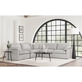 thumbnail image 2 of Coaster Collins Modular Corner Chair, Grey, 2 of 12