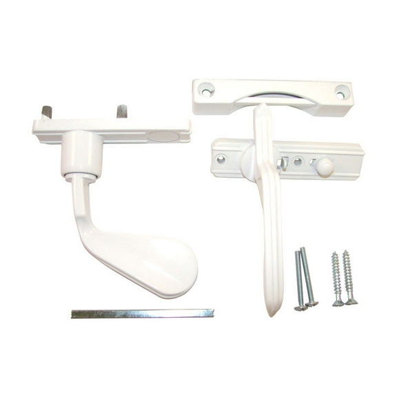 Barton Kramer 5609656 Metal Inswing Latch, White