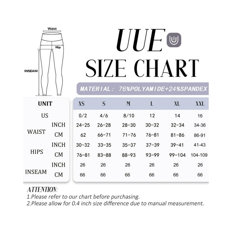UUE 28Inseam Buttery Soft Grey Leggings with Pockets for Women, High  Waisted Yoga Pants Tummy Control, Workout Tights Leggings Full Length 