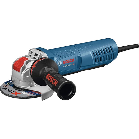 Bosch 5 Inch X-Lock Variable-Speed Angle Grinder With Paddle Switch