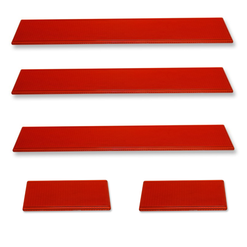 Flashtech 32 Inch LED Off Road Light Bar Combo Driving Fog Light Colored Lens Cover Red