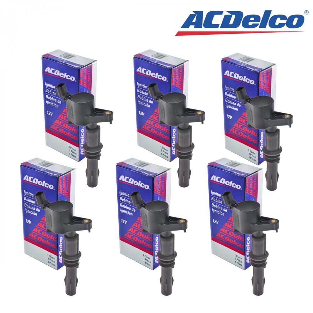 DG521 ACDELCO IGNITION COIL BSC1659 FD509 C1659 FORD LICONL PACK OF 6
