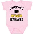 thumbnail image 3 of Inktastic Congrats My Daddy Graduated with Cap Boys or Girls Baby Bodysuit, 3 of 5