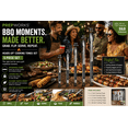 thumbnail image 2 of Prepworks Heads-Up Cooking Tongs 5 Piece Set Gray, 2 of 4