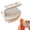 White, variant on Potato Scrub Brush,Ergonomic Easy Grip Handle,Ideal for Cleaning Vegetables and Fruits,Small and Compact,Handy Kitchen Gadget,BPA-Free,Dishwasher Safe,Green
