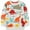 Red Dinosaur, variant on WIBACKER 2-7T Toddler and Little Boy's French Terry Cotton French Terry Crewneck Long Sleeve Sweatshirt - 1 Piece Dinosaur