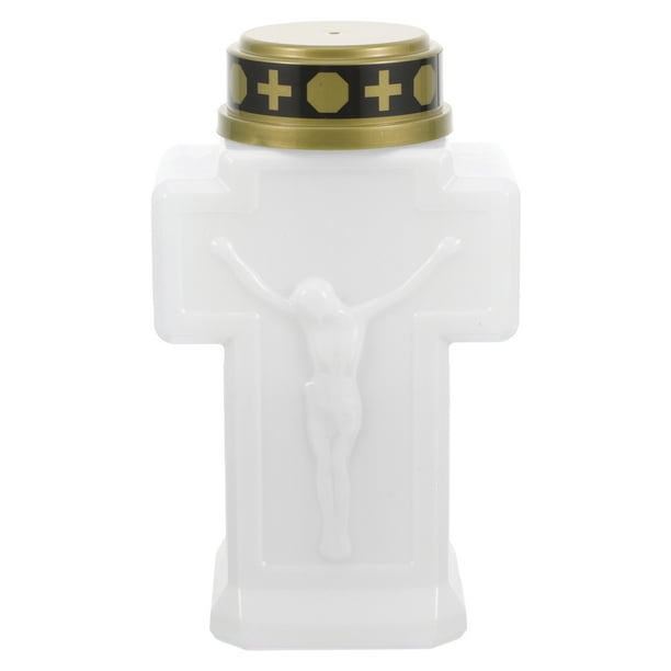 Luz de vela eléctrica decorativa Luz de vela de cementerio Luz de vela sin llama para jardín