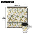 thumbnail image 5 of HELLHERO Lemons Sewing Machine Mat Waterproof Storage Protective Mat Removable Storage Bag for Most Sewing Machines for Home Indoor, 5 of 5