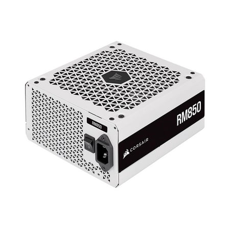 CORSAIR - RM Series RM850 850W ATX 80 PLUS GOLD Certified Fully Modular Power Supply - White