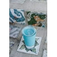 thumbnail image 3 of Ello Tidal Glass Tumbler with Straw, 20 oz, Blue Sky Texture, 3 of 6
