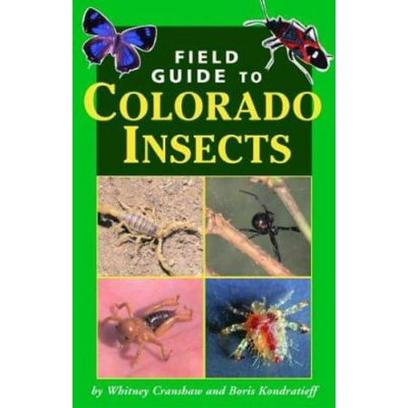 Field Guide To Colorado Insects Walmart Com