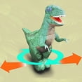 thumbnail image 4 of CNKOO Inflatable Remote Control Dinosaur Toy with 2.4G RC  360° Rotation & Music for Outdoor Holiday Decor, 4 of 8