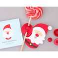 thumbnail image 4 of paquete de 50 decoraciones de piruletas de dibujos animados para el hogar, muñeco de nieve, embalaje de piruletas navideñas, decorar regalos de Navidad y Año Nuevo JM Papelería, 4 of 5