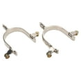thumbnail image 4 of Espuelas Para Botas De Caballo, Espuela Occidental Decorativa Portátil De Acero Inoxidable, 1 Par De Alta Dureza Con Engranaje Giratorio Para Equitación, 4 of 7