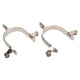 thumbnail image 4 of Espuelas Para Botas De Caballo, Espuela Occidental Decorativa Portátil De Acero Inoxidable, 1 Par De Alta Dureza Con Engranaje Giratorio Para Equitación, 4 of 7