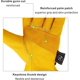 thumbnail image 3 of Guantes de trabajo de cuero YONGSHENG con muñeca ajustable para jardinería y construcción XXL 1 par, 3 of 5