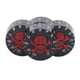 thumbnail image 5 of 4 Uds. Perilla de guitarra eléctrica LP con cabeza de calavera acrílica, Control de volumen y tono, 5 of 6