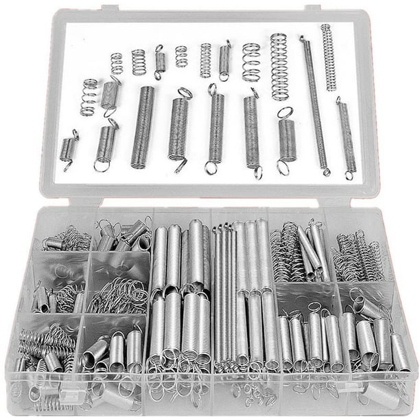 Traction And Compression Springs Spring Assortment Box 200 Pieces