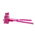 thumbnail image 1 of Snowball clip fabricante con bunny plástico snow pelea juguetes invernal Play rosa, 1 of 8