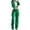 Green, variant on Womens Tracksuit Sets Sexy Cropped Zip Up Jacket Matching Wide Leg Cargo Pants Jogging Sweatsuits 2 Piece Outfits