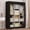 BK.Black, variant on Portable Non-Woven Fabric Closet Organizer, Modular DIY Wardrobe Cabinet with Adjustable Shelves & Hanging Rod, Tool-Free Assembly, Large Storage Cabinet Gray