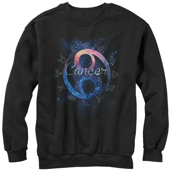 Men's Lost Gods Cancer  Sweatshirt Black Large