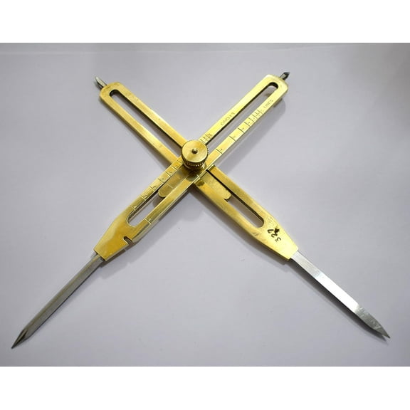 Brass Divider Drafting Proportional Engineer Tool