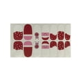 thumbnail image 1 of 14 Sheets Christmas Full Wraps Nail Polish Sticker Glitter Manicure Kits For Nail Design, 1 of 1