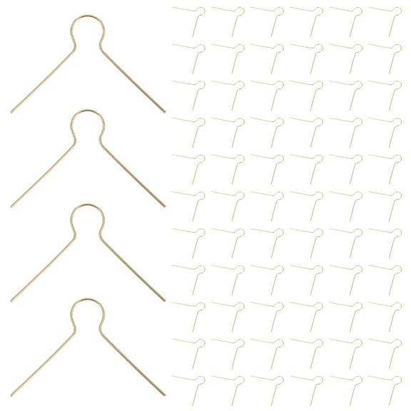 100 Pcs Christmas Ornament Hooks Hangers for Christmas Tree Decorations, Metal Tree Ornament Hooks for Holiday Decor